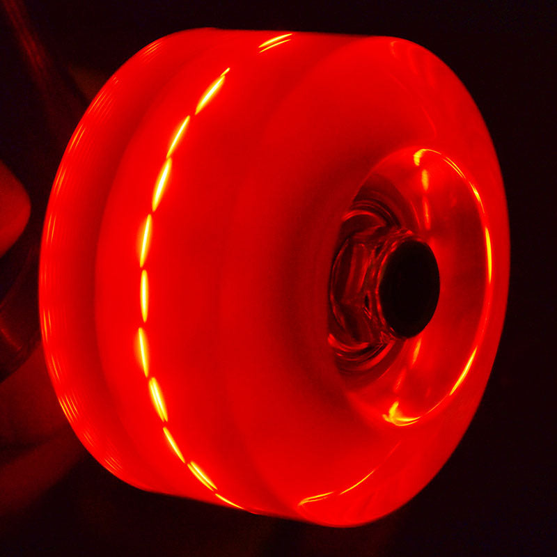 Flashing Wheels Four-wheel Roller Skates Accessories Skateboard Rollers