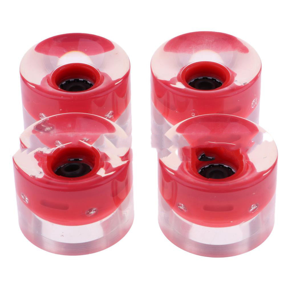 Four-wheel Skateboard 60x45mm Flashing Wheel