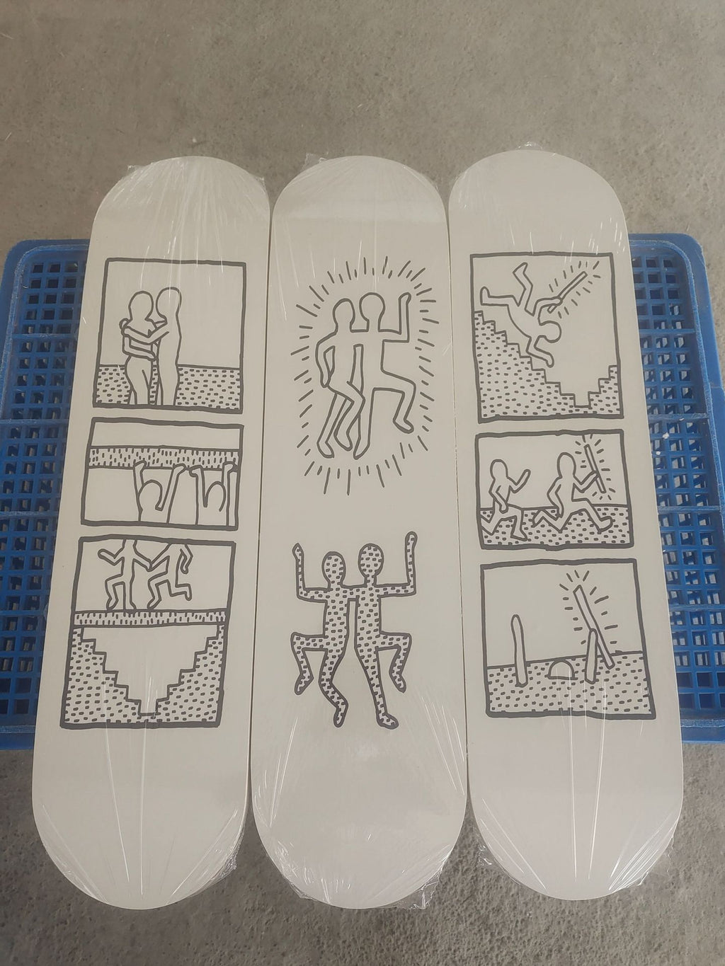 Decorative Skateboard Composition Board Wall Background Pendant