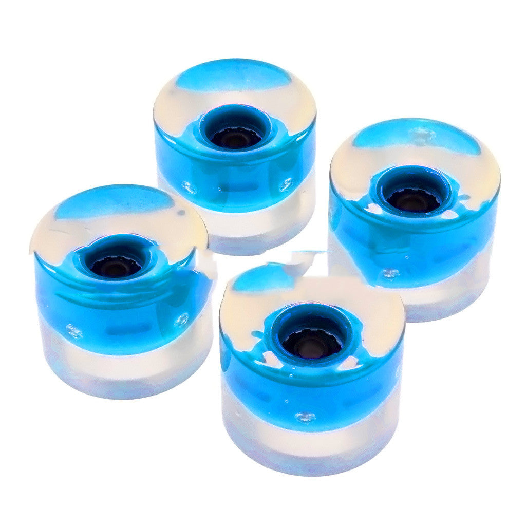 Four-wheel Skateboard 60x45mm Flashing Wheel