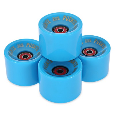 Skateboard Wheels And Red Cover-9 Bearing Combination