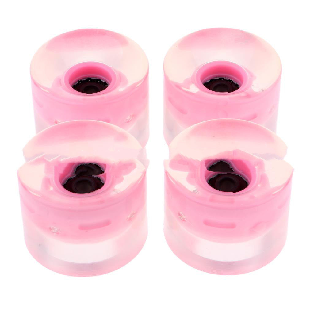Four-wheel Skateboard 60x45mm Flashing Wheel