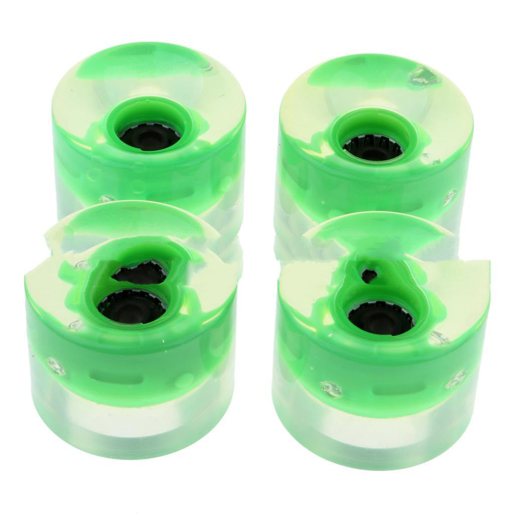 Four-wheel Skateboard 60x45mm Flashing Wheel